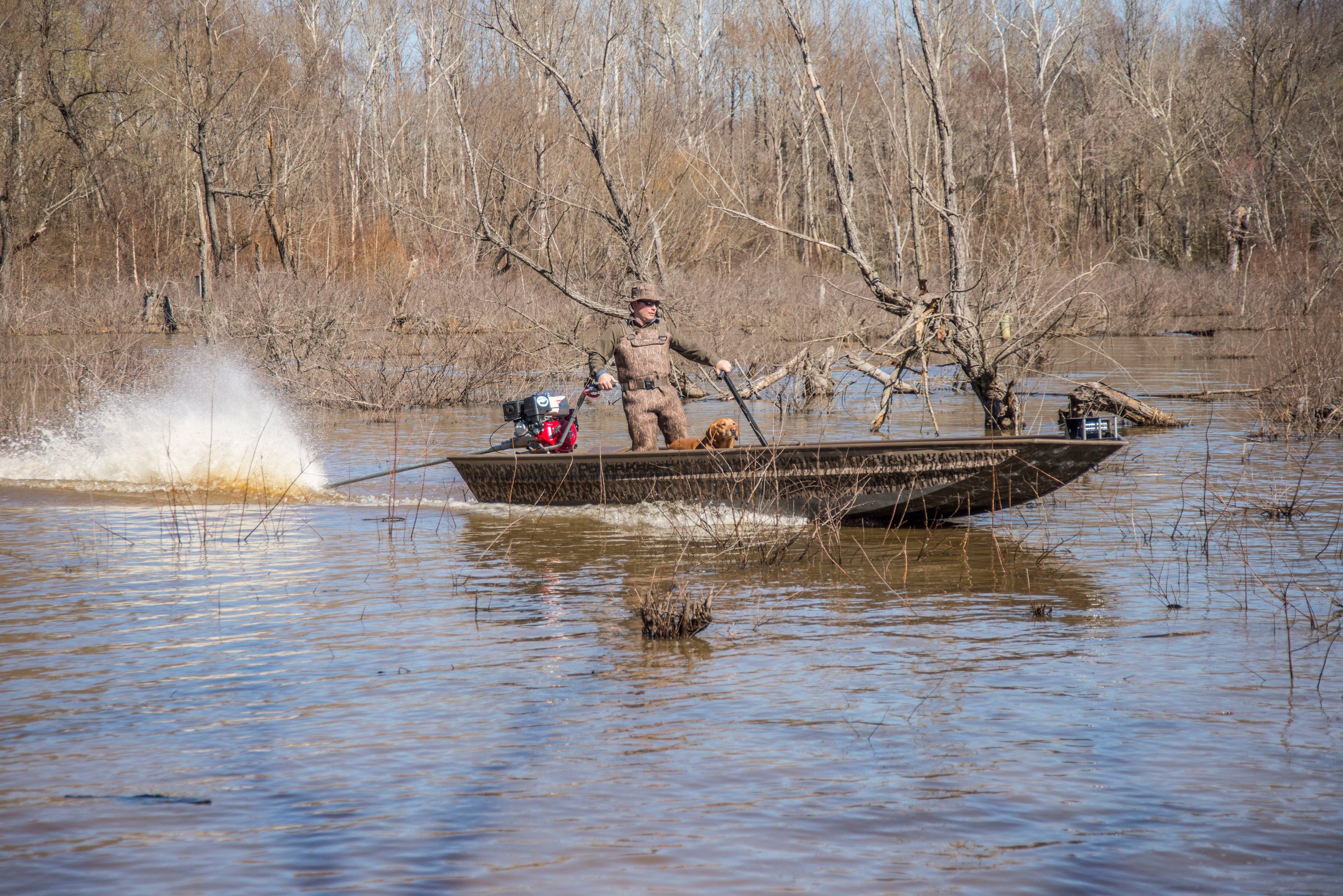 Having a hard time keeping the prop in the water?