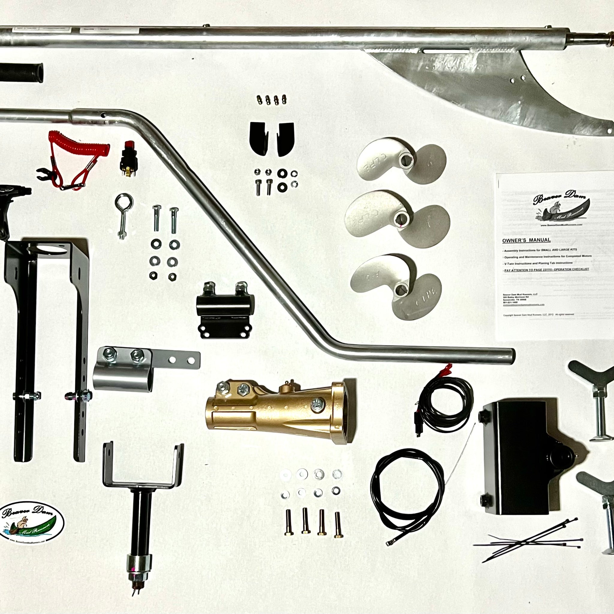 DIY Small Mud Motor Kit - 2HP - 7HP